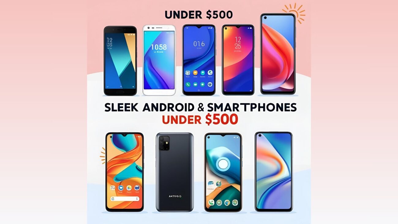 Best Android Phones Under $500 in 2025 Affordable Yet Powerful Choices