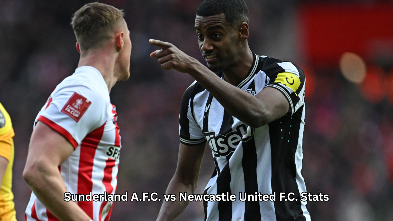 Sunderland A.F.C. vs Newcastle United F.C. Stats: A Powerful and Fierce Rivalry Uncovered